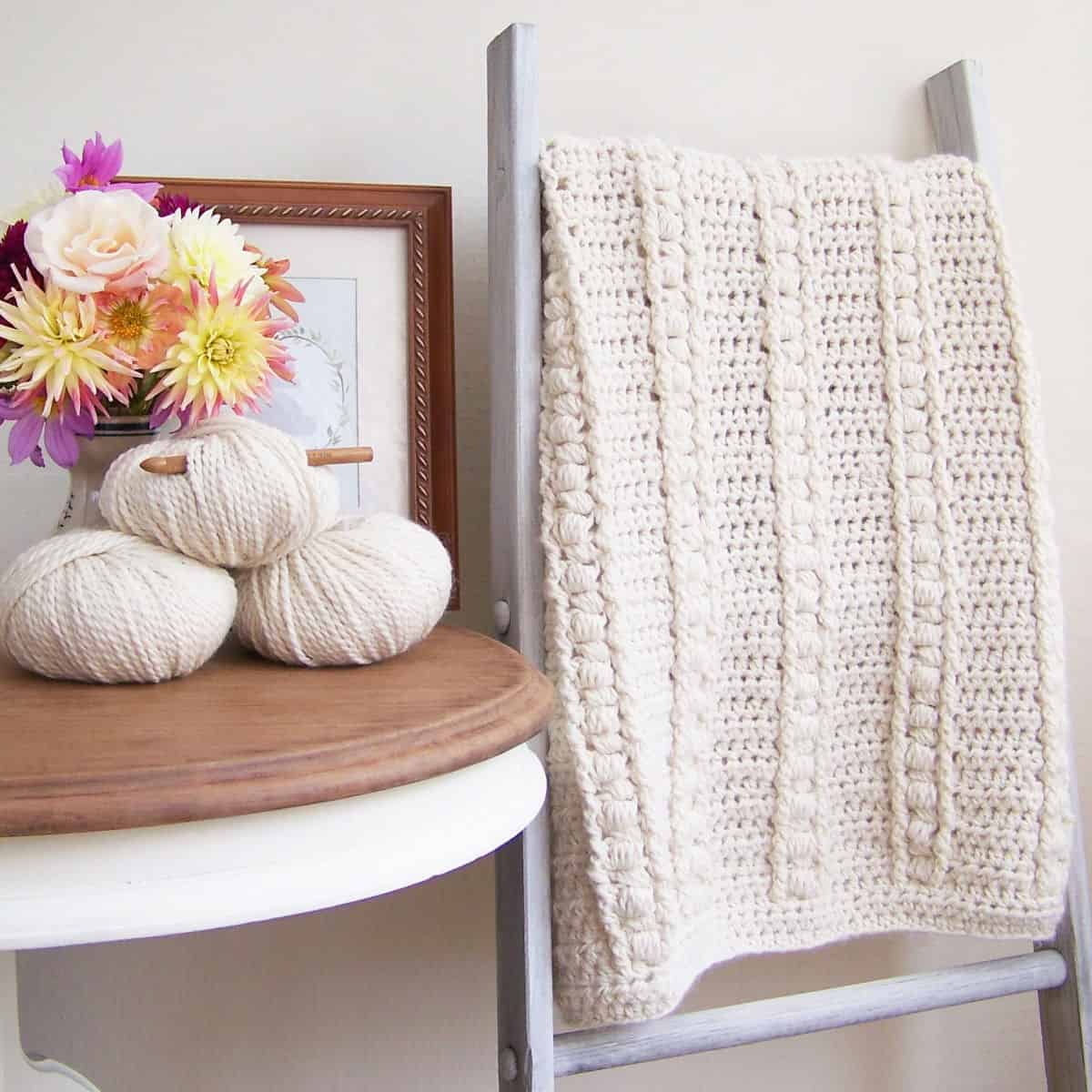 Bulky Crochet Blanket Free Pattern Crochet Life